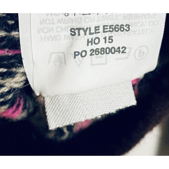 J Crew Sweater Womens Small Fair Isle Lambs Wool Sequin Crew Neck Pullover E5663 - Picture 8 of 9